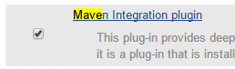 Maven plugin