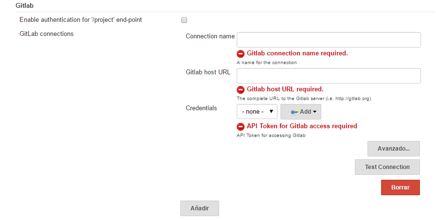 Giltal Configuration