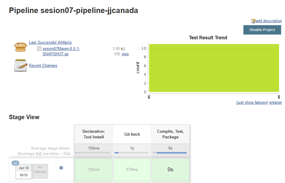new pipeline results