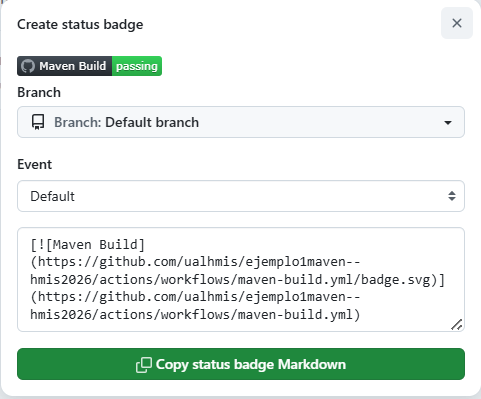create status badge copy md