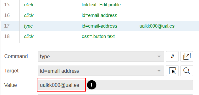 login app update profile ide commands